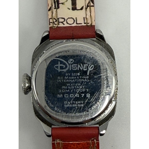 Disney MC0472 Alice In Wonderland New Battery Watch 30MM 7.5\